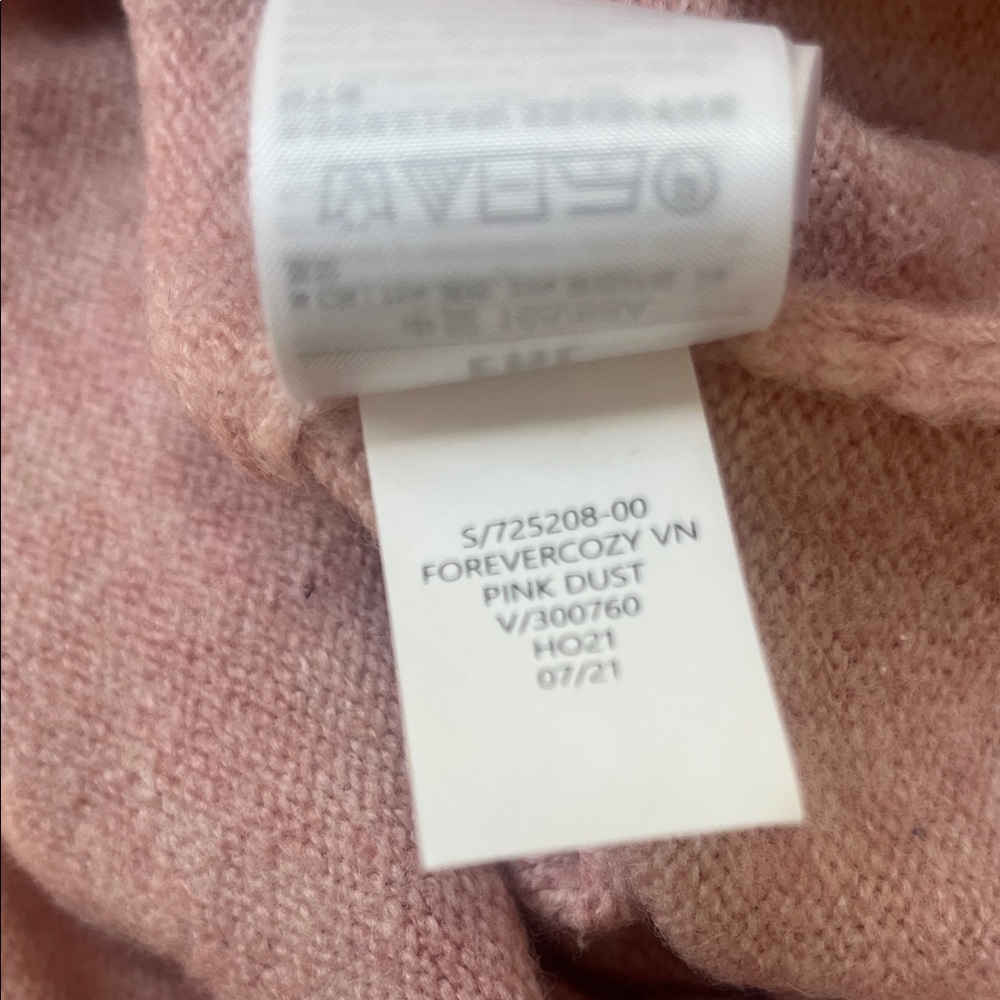 GAP Women's Forever Cozy Pink Cardigan - Picture 7 of 7